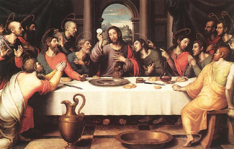JUANES, Juan de The Last Supper sf oil painting picture